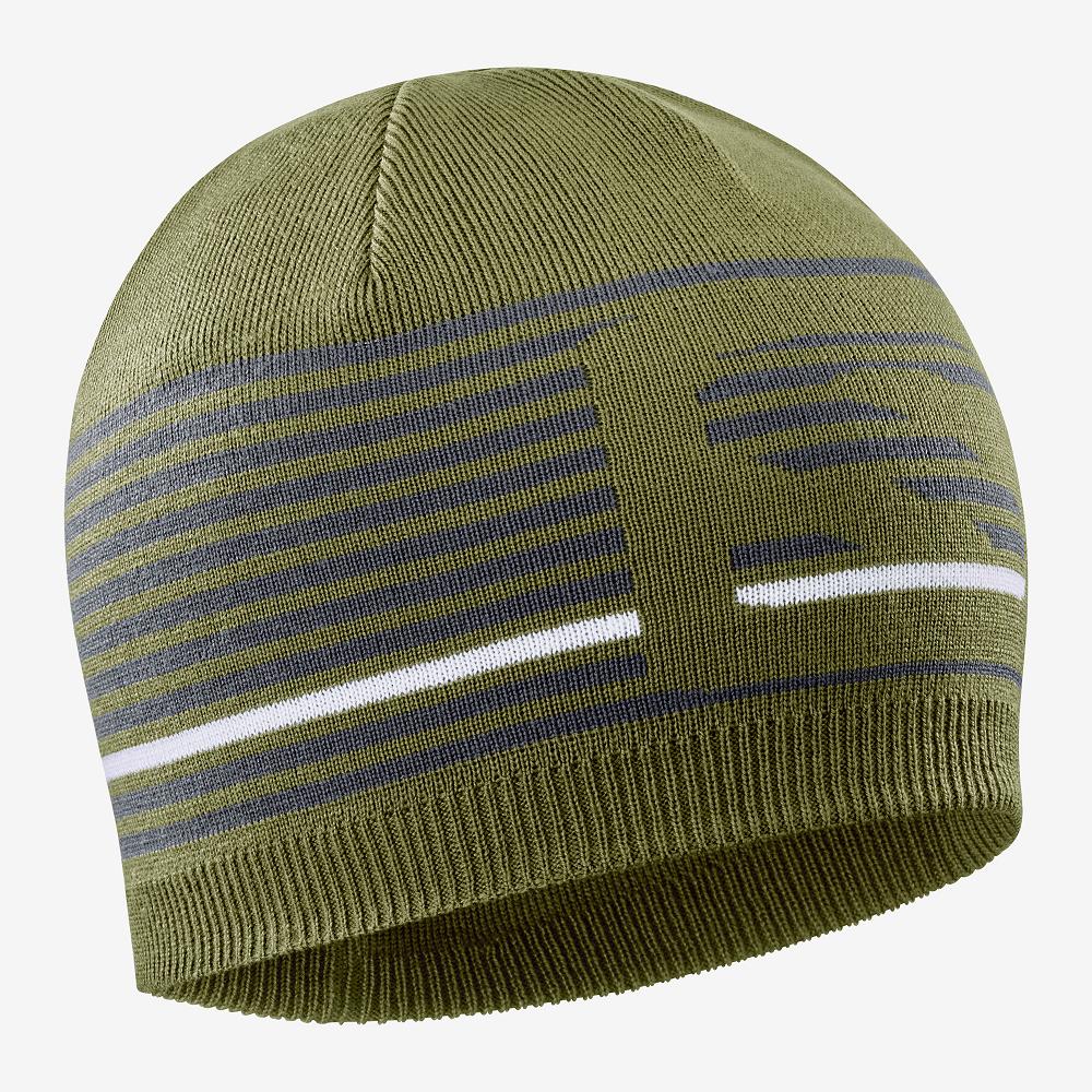 Gorros Salomon Hombre Verde - Salomon Argentina FLATSPIN ,736129-ZQI